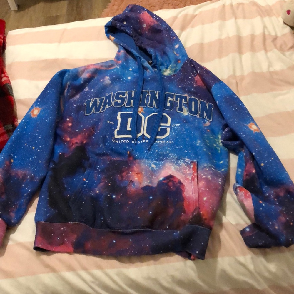 oversized washington, d.c. galaxy hoodie